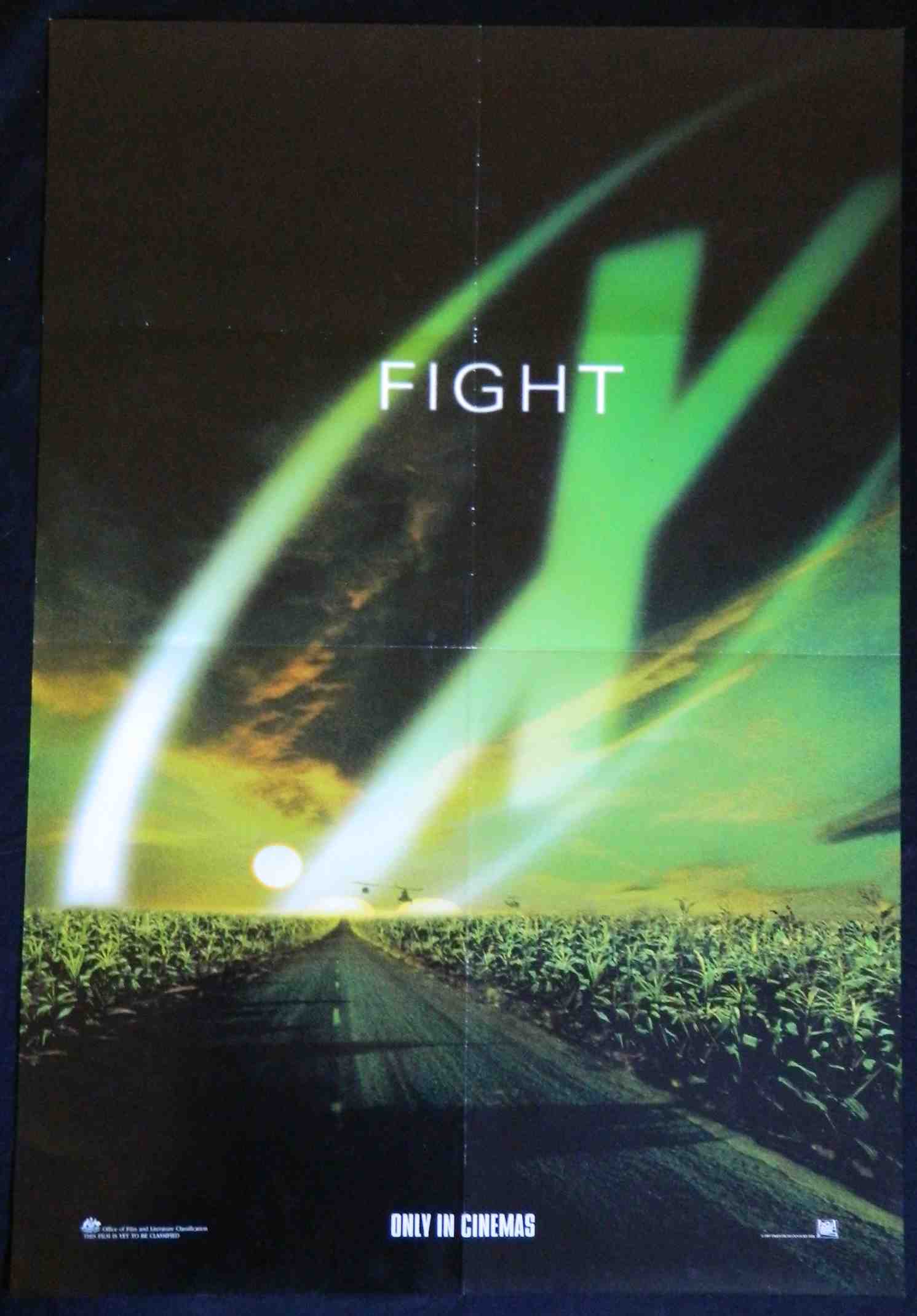 X FILES (1998)— Original Australian one sheet movie poster