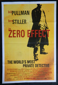 ZERO EFFECT  (1998)— Original Australian one sheet movie poster