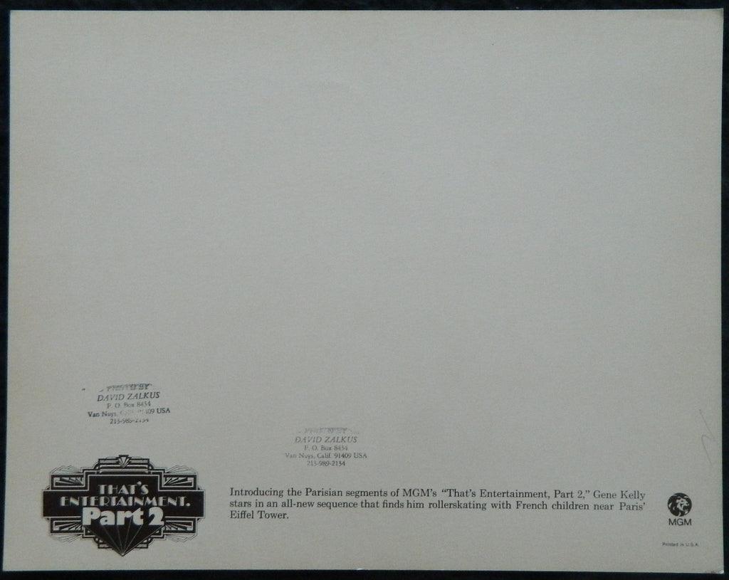 THATS ENTERTAINMENT PART 2 (11)(1976) — Original Australian Lobby Card