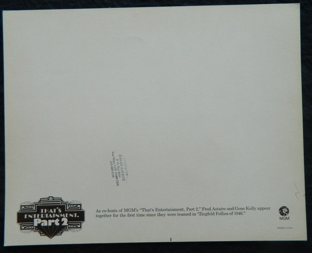 THATS ENTERTAINMENT PART 2 (3)(1976) — Original Australian Lobby Card