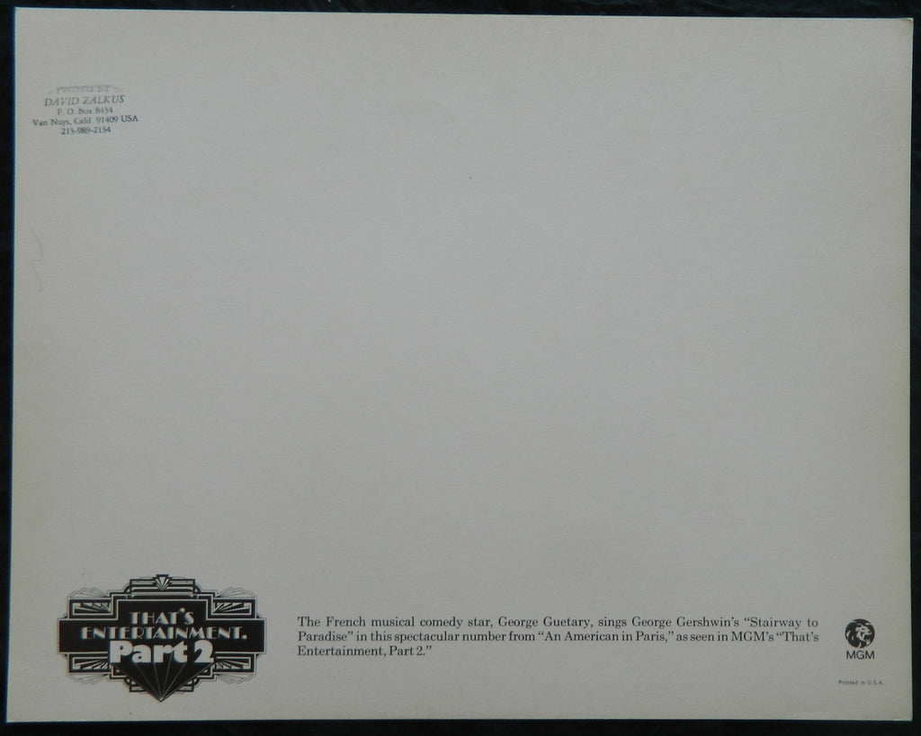 THATS ENTERTAINMENT PART 2 (4)(1976) — Original Australian Lobby Card