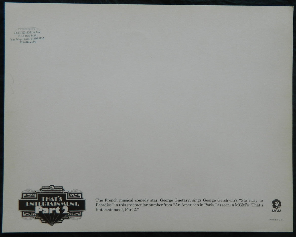 THATS ENTERTAINMENT PART 2 (4)(1976) — Original Australian Lobby Card
