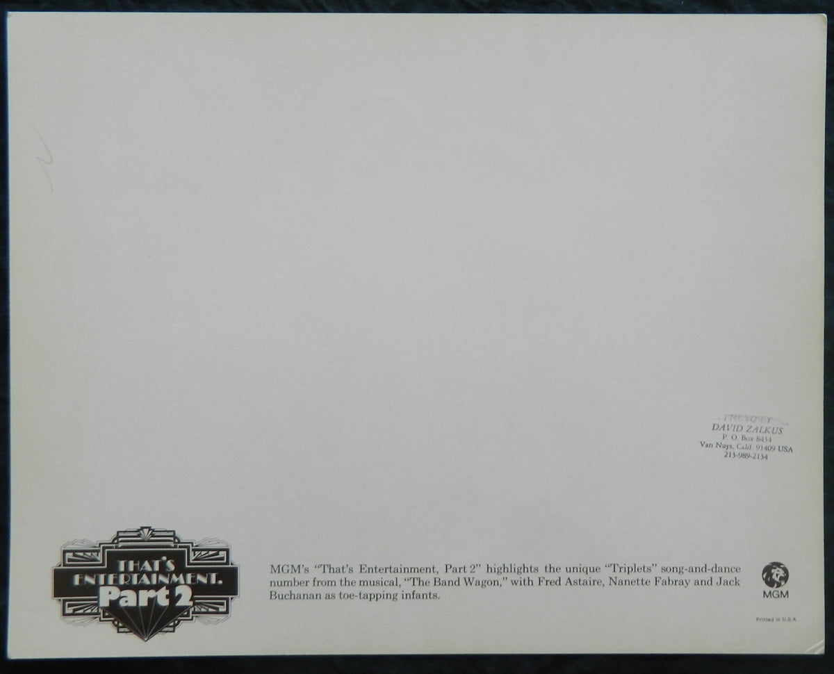 THATS ENTERTAINMENT PART 2 (10)(1976) — Original Australian Lobby Card