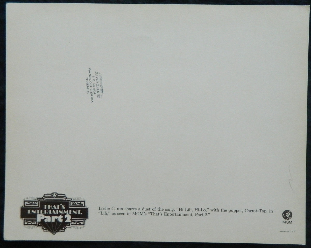 THATS ENTERTAINMENT PART 2 (9)(1976) — Original Australian Lobby Card