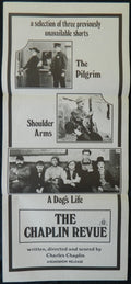THE CHAPLIN REVUE (1973) — Original Australian daybill movie poster
