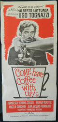 COME HAVE COFFEE WITH US (1970)— Original Australian daybill movie poster.
