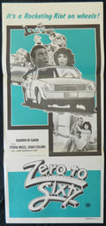 ZERO TO SIXTY  (1978) — Original Australian daybill movie poster