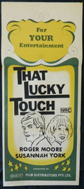 THAT LUCKY TOUCH (1975) — Original Australian daybill movie poster