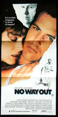 NO WAY OUT (1987) — Original Australian daybill movie poster