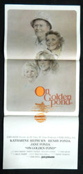 ON GOLDEN POND (1981) — Original Australian daybill movie poster