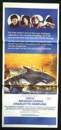 ORCA (1977) — Original Australian daybill movie poster