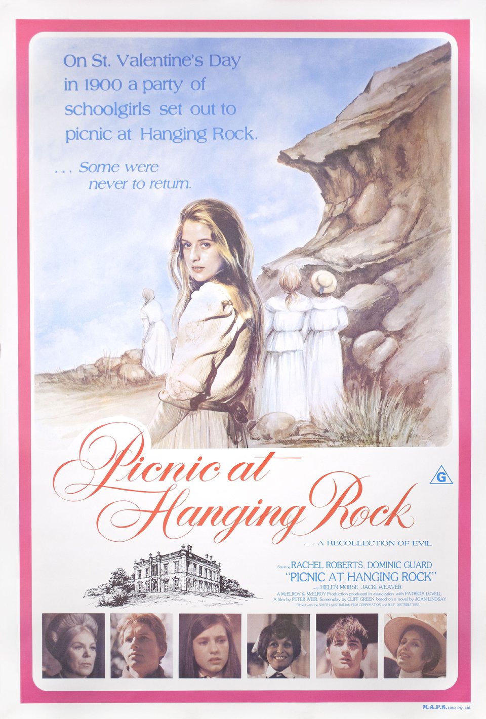 Picnic at Hanging Rock (1975) — Original Australian Daybill Poster