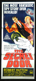 SECRET DOOR (1964) — Original Australian daybill movie poster