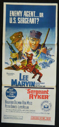SERGEANT RYKER (1968) — Original Australian daybill movie poster