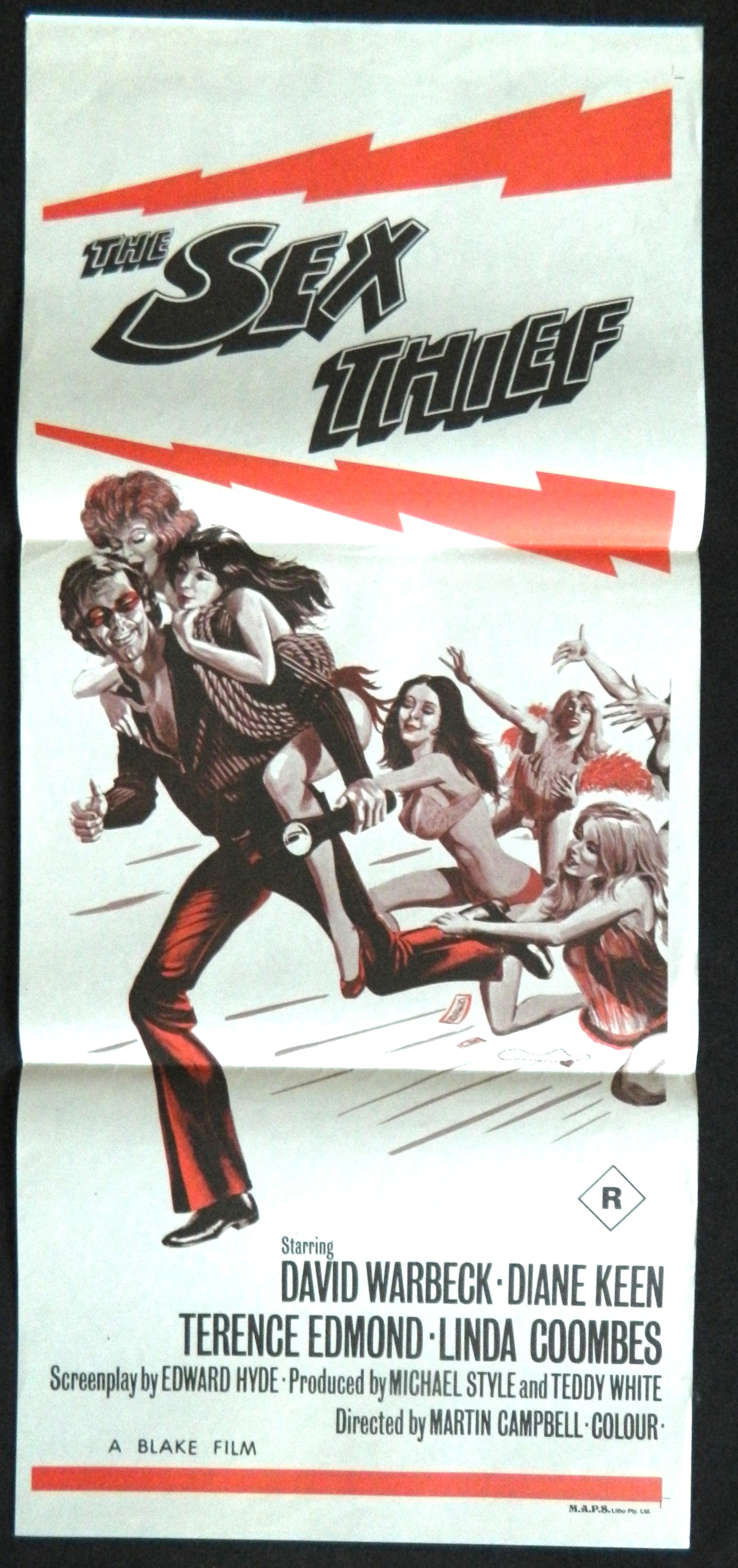 SEX THIEF  (1973) — Original Australian daybill movie poster