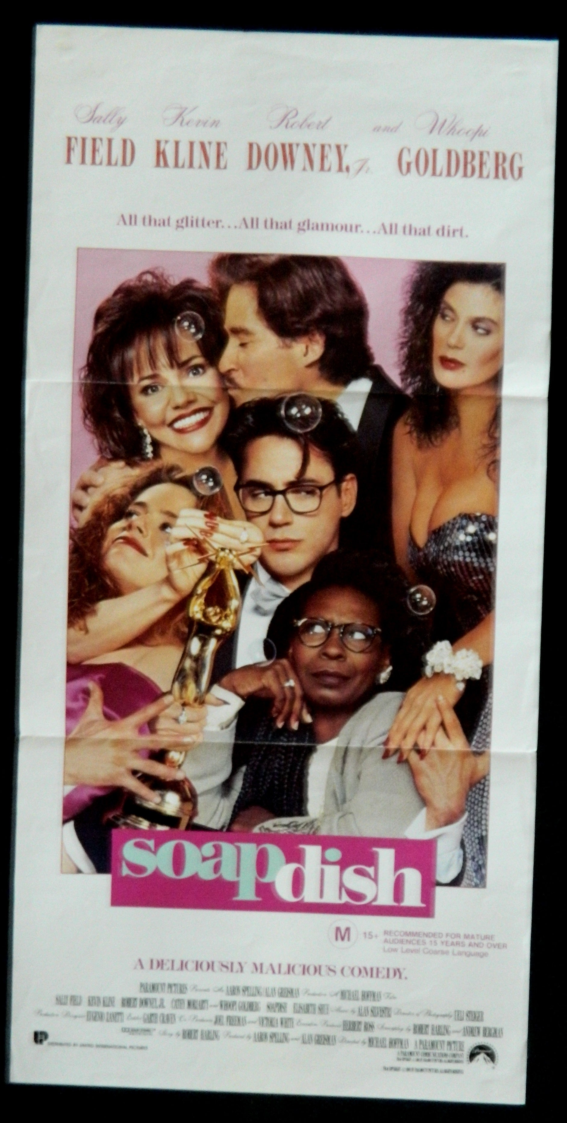 SOAP DISH (1991) — Original Australian daybill movie poster
