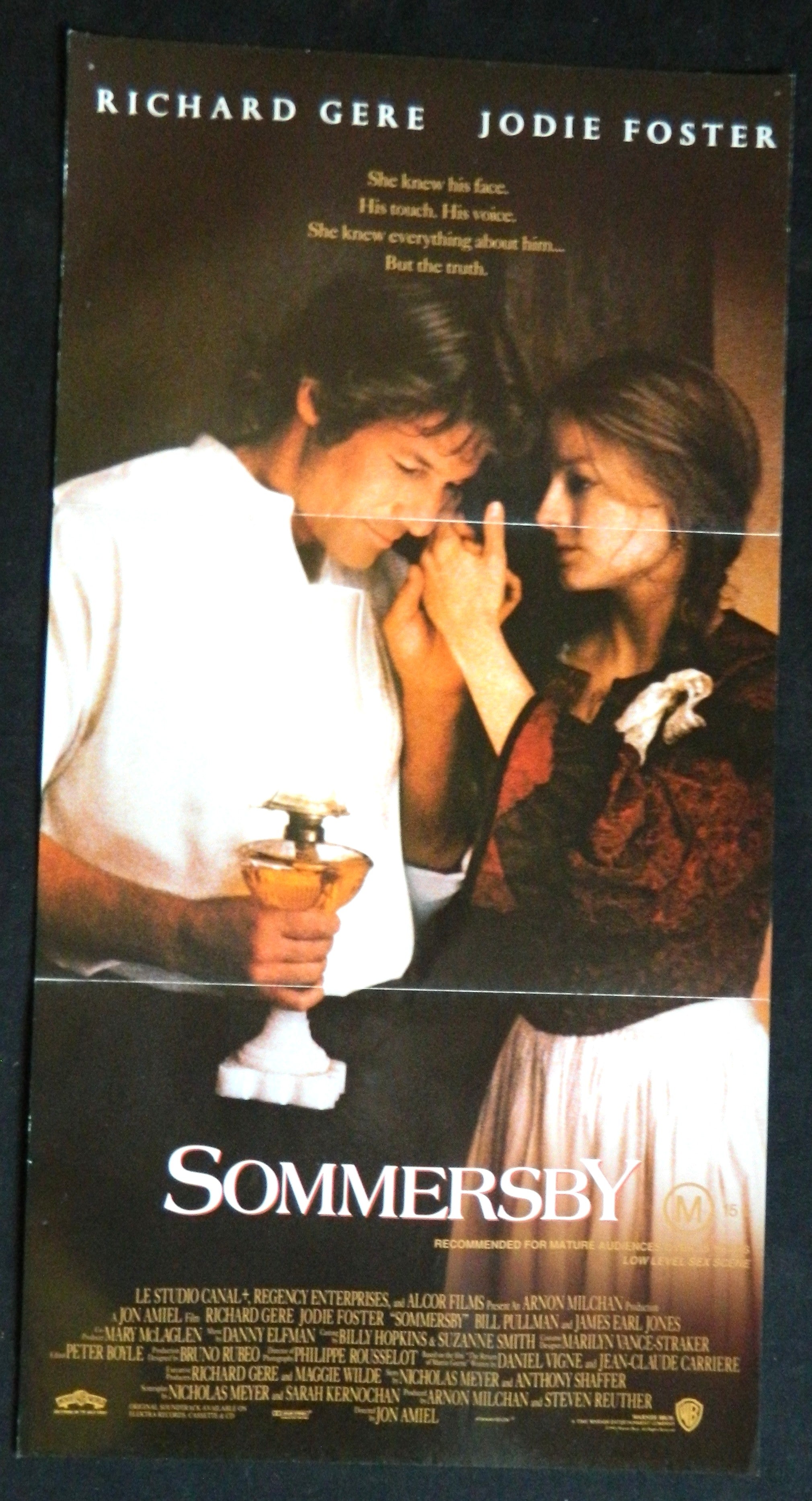 SOMMERSBY (1991) — Original Australian daybill movie poster