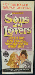 SONS AND LOVERS  (1960) — Original Australian daybill movie poster