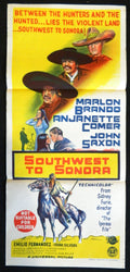 SOUTHWEST TO SANORA (1966) — Original Australian daybill movie poster