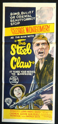 STEEL CLAW  (1961) — Original Australian daybill movie poster