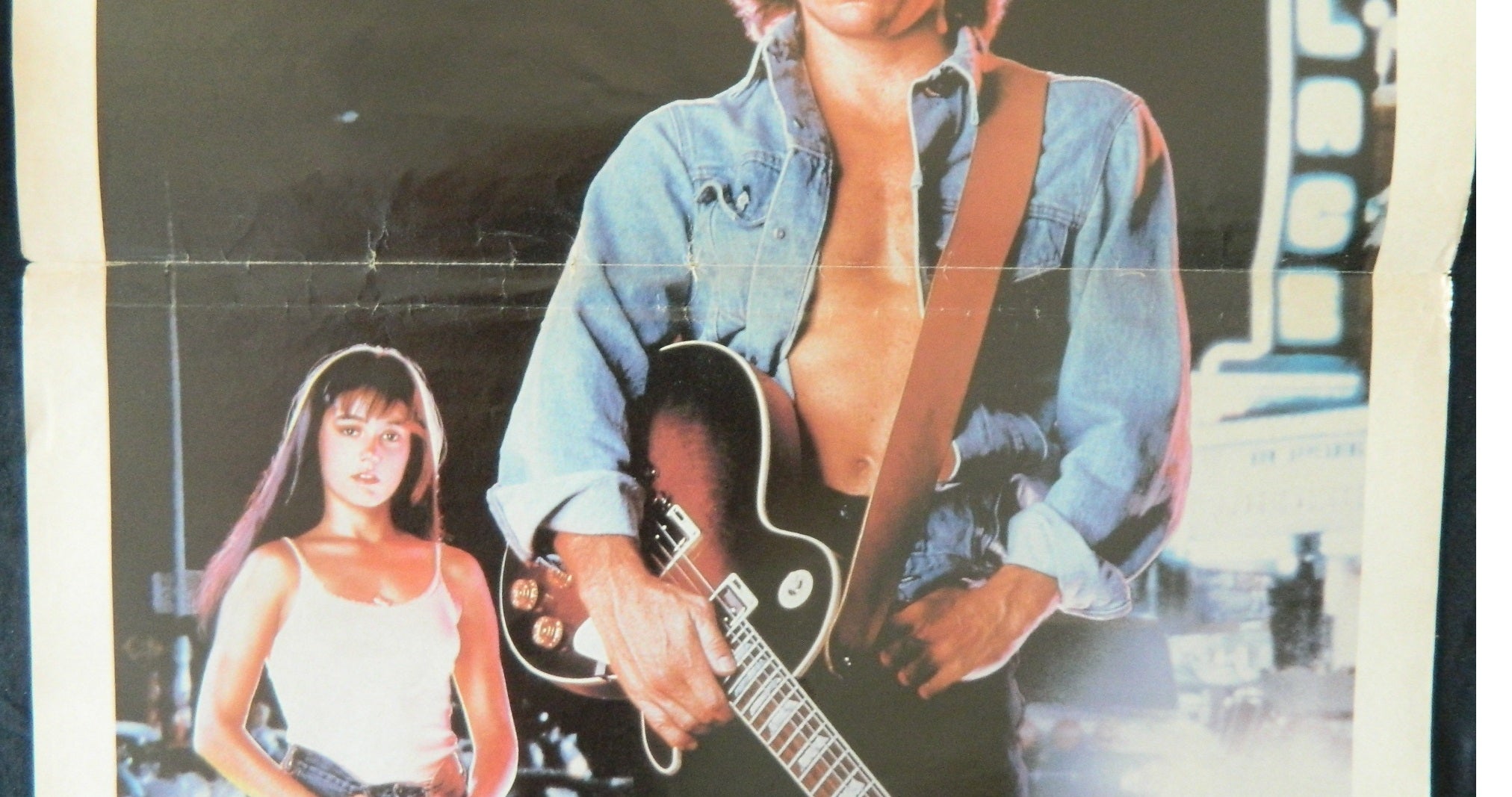 THUNDER ALLEY (1985) — Original Australian daybill movie poster