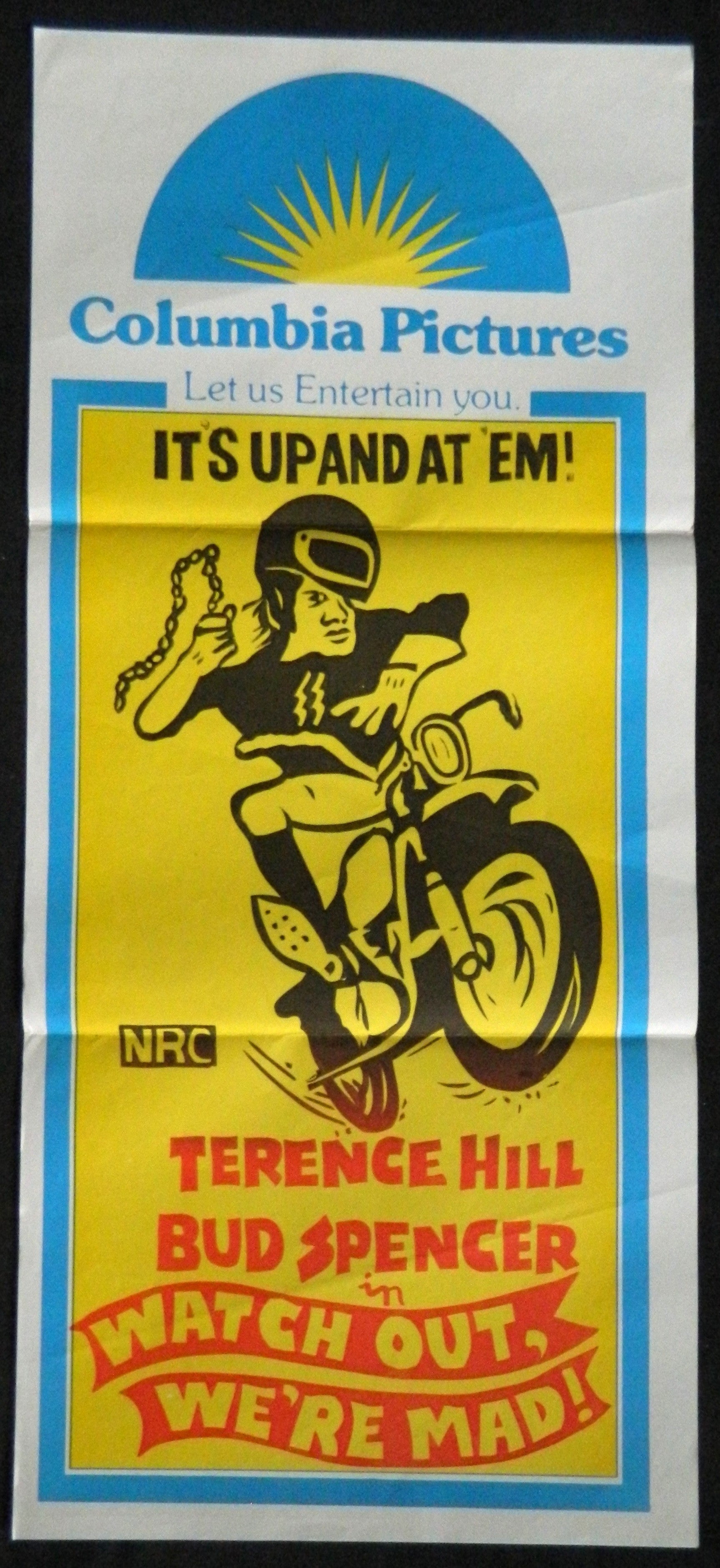 WATCH OUT WERE MAD (1975) — Original Australian daybill movie poster