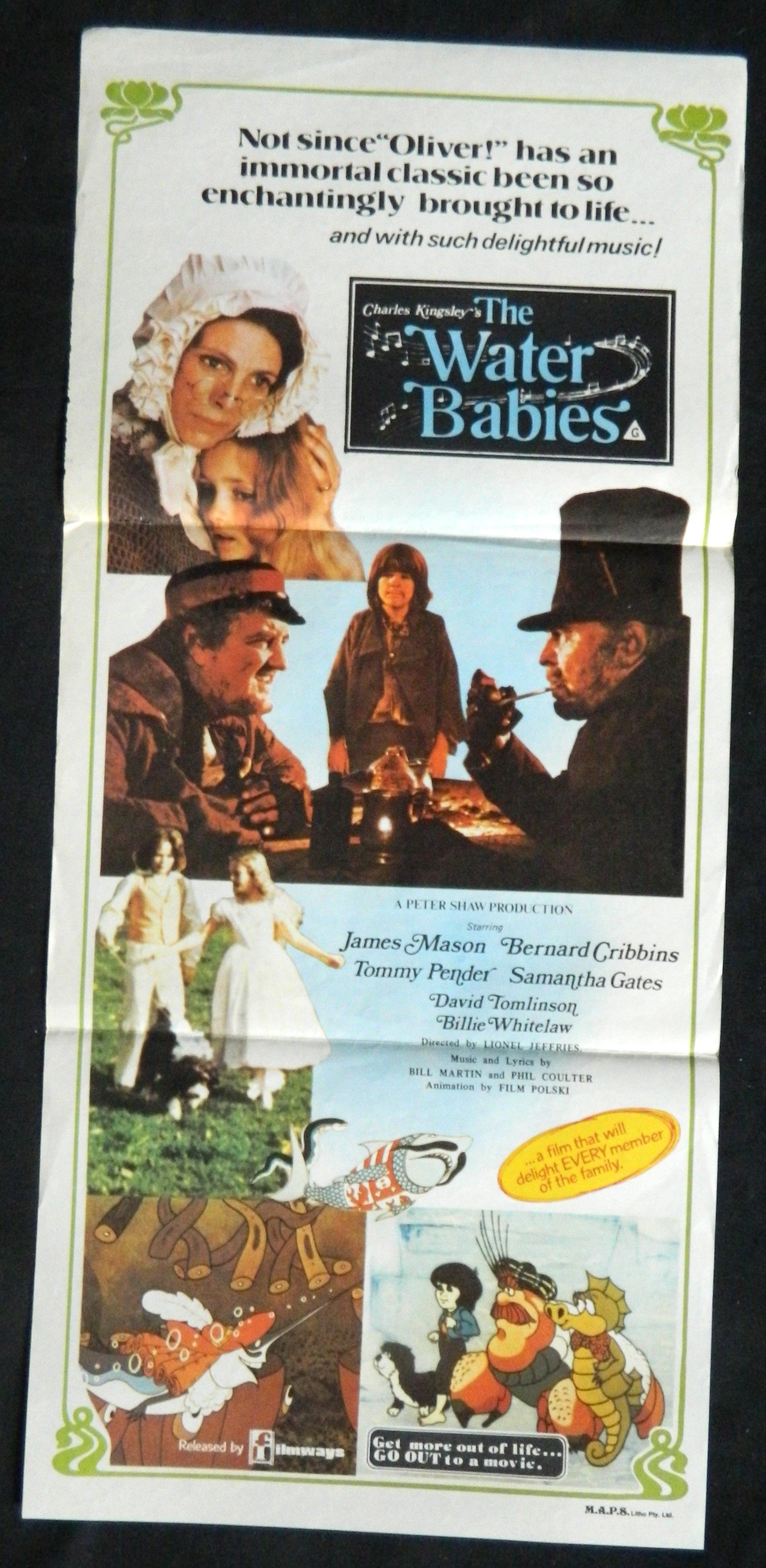 THE WATER BABIES (1978) — Original Australian daybill movie poster