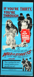WILD IN THE STREETS (1968) — Original Australian daybill movie poster