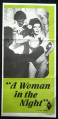 A WOMEN IN THE NIGHT (1979) — Original Australian daybill movie poster