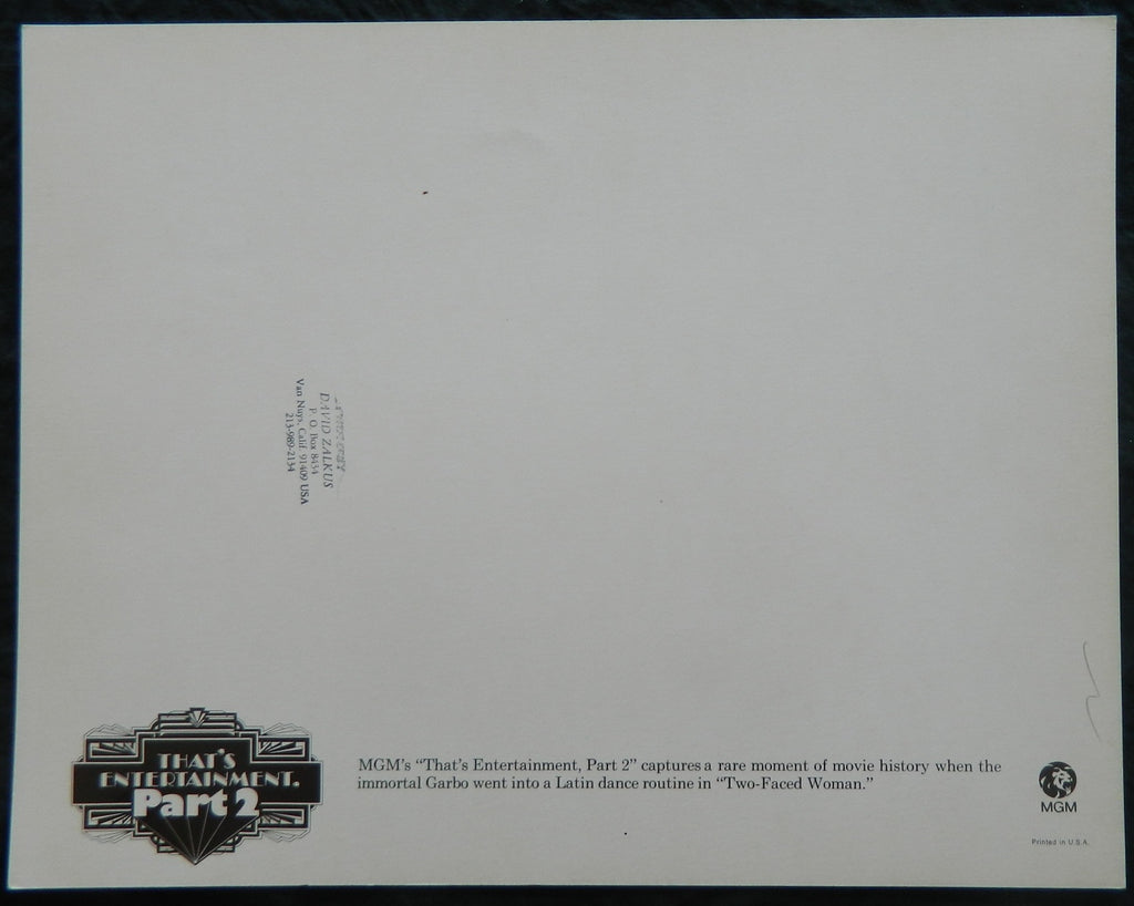 THATS ENTERTAINMENT PART 2 (2)(1976) — Original Australian Lobby Card